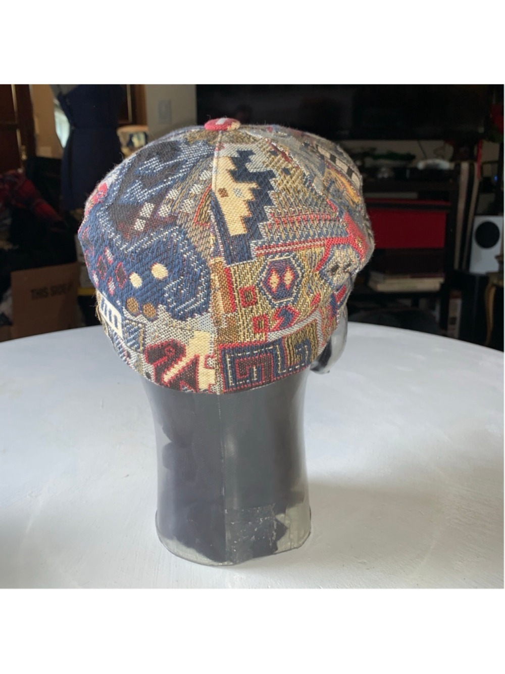 Women's Unbranded Multi-color Patterned Newsboy Hat One Size - Picture 3 of 11
